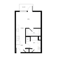 Studio - A5 327 floor plan