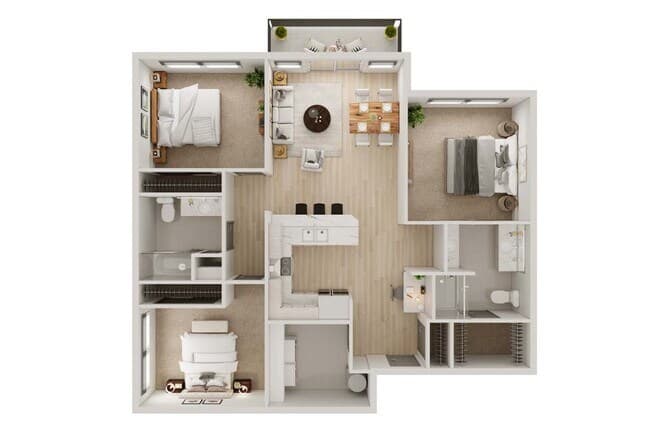 3X2 03206 floor plan