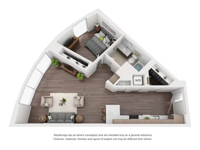 A 709 floor plan