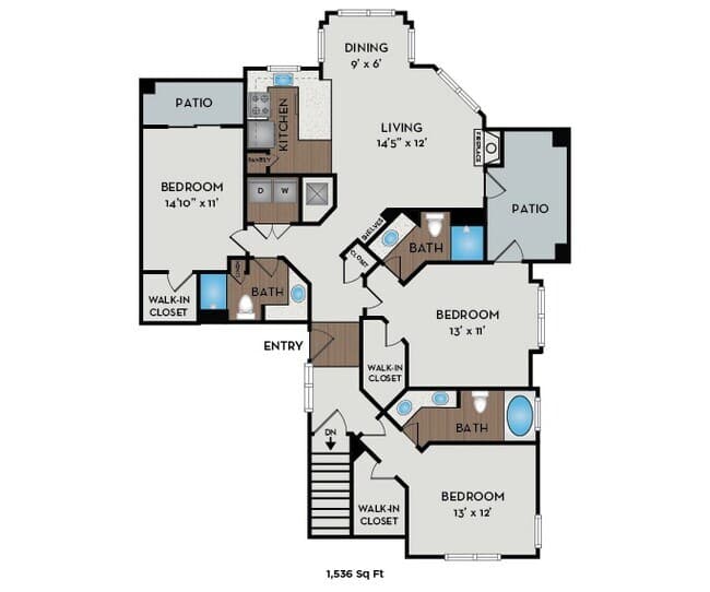 Ruby U32 floor plan