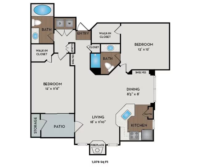 Slate H23 floor plan