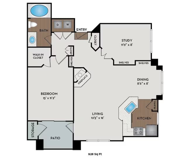 Travertine L12 floor plan