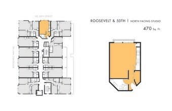 Studio 204 floor plan