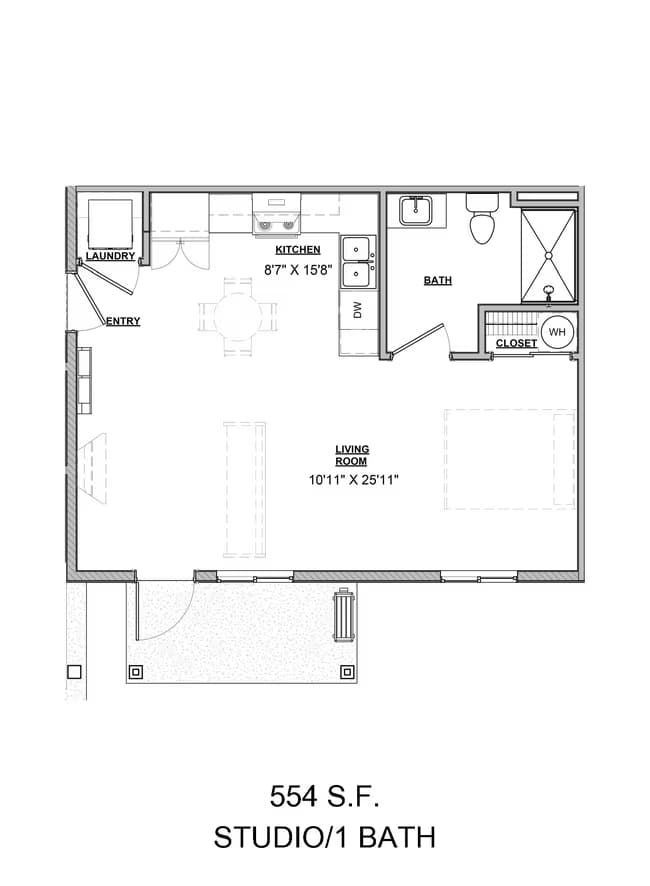 Sword Fern C104 floor plan