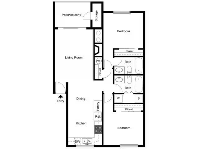 B4 64-104 floor plan