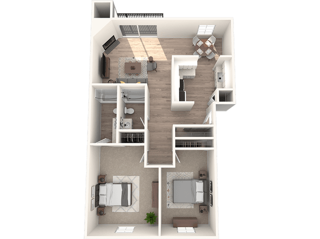 2x2 A R201 floor plan