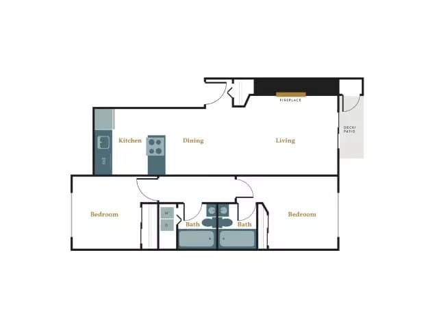Unit K201 K201 floor plan