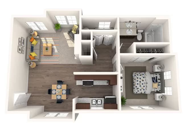 Hudson H201 floor plan