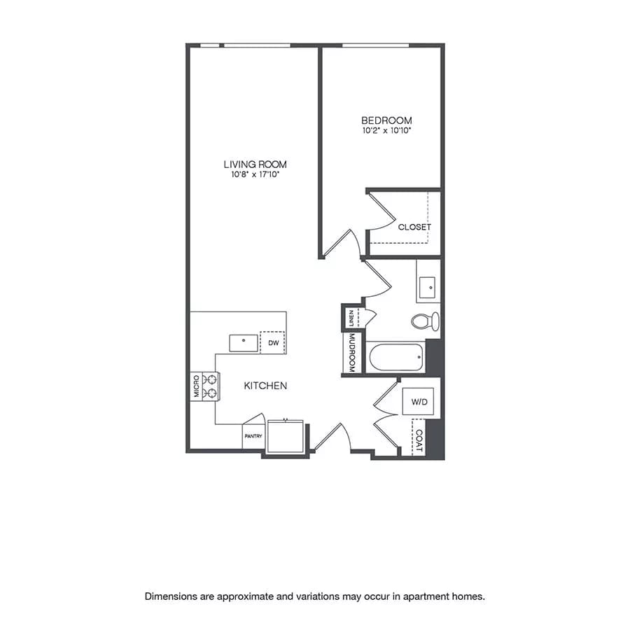 Evanston floor plan