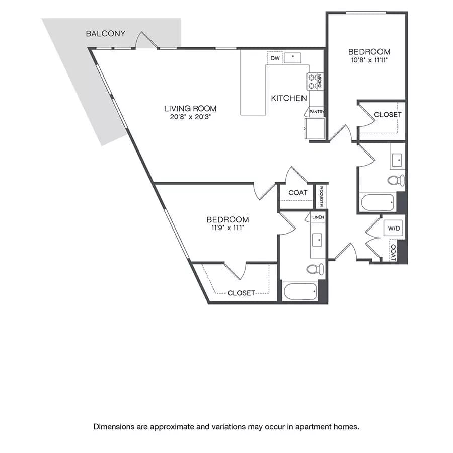 Oakwood Affordable floor plan