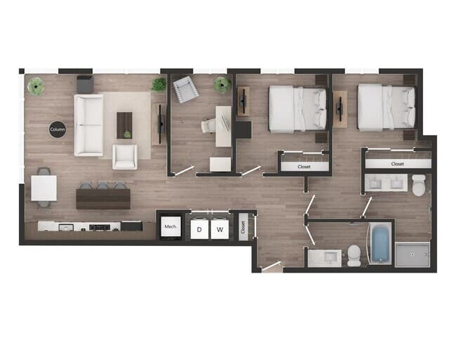 2BD+DEN2k 0304 floor plan