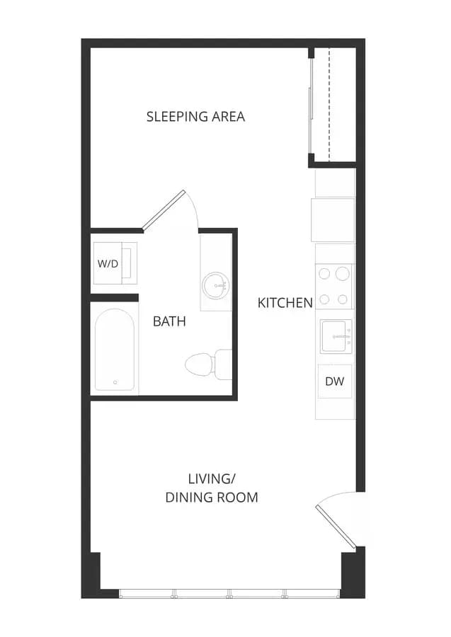 Gilman Place 415 floor plan
