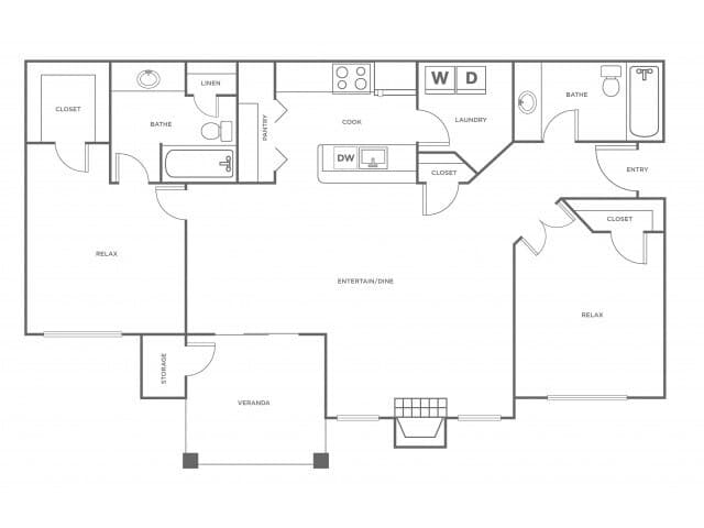 B2 - Classic 427 floor plan