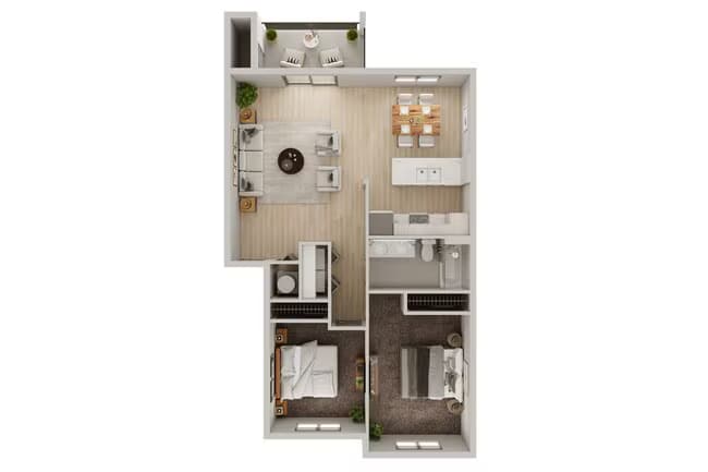 2X1 B301 floor plan