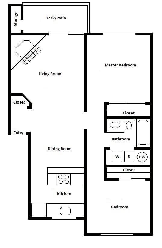Unit Q202 Q202 floor plan