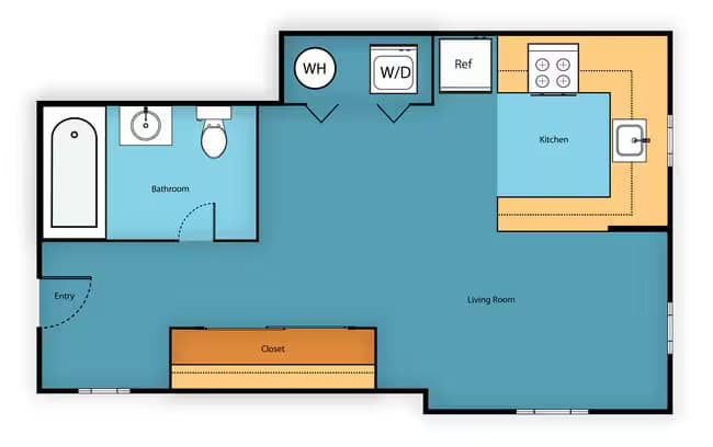 Studio A_A115 floor plan