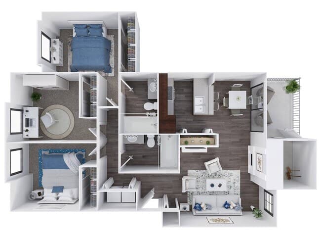 The Roosevelt J201 floor plan