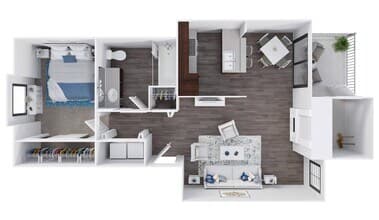 The Townsend H201 floor plan
