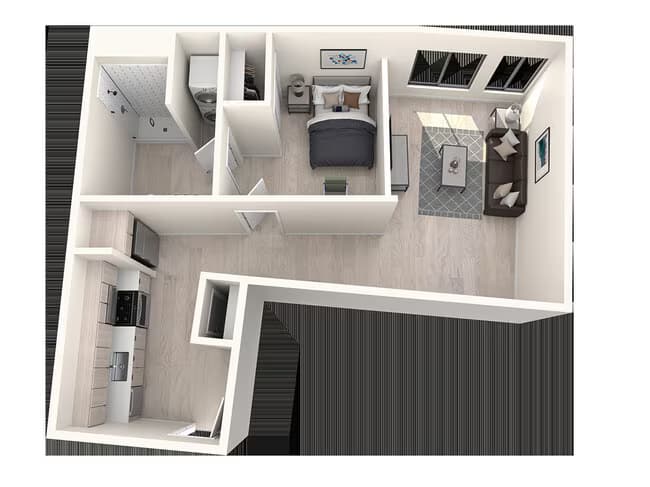 A15 Private floor plan
