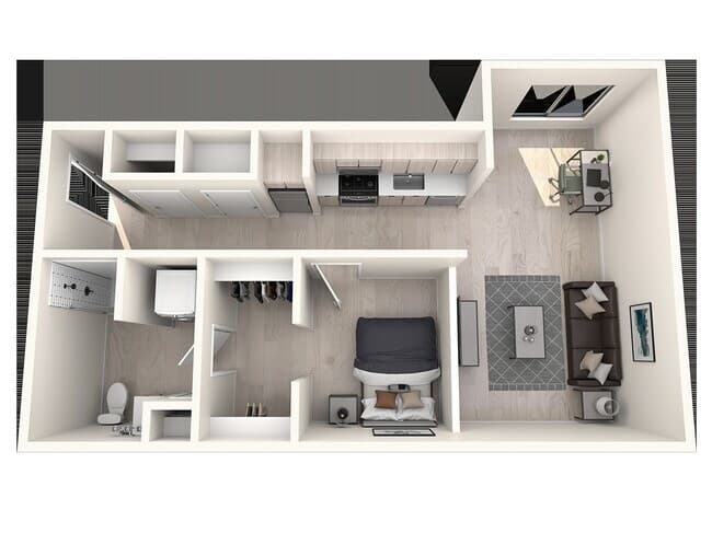A4 Private floor plan