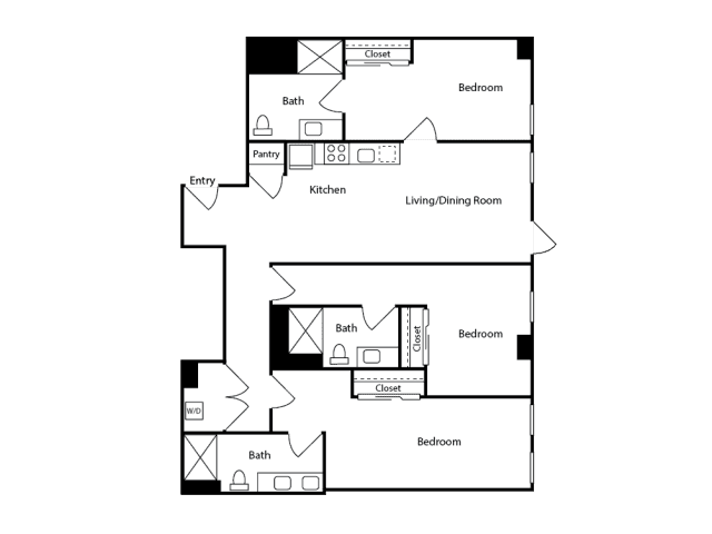 C2 Shared floor plan