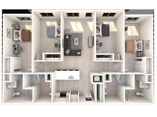 D11 Private floor plan