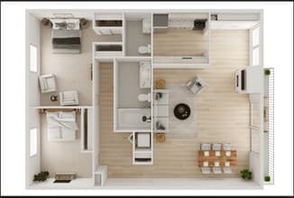 258 2x1.5T RENO C27 floor plan