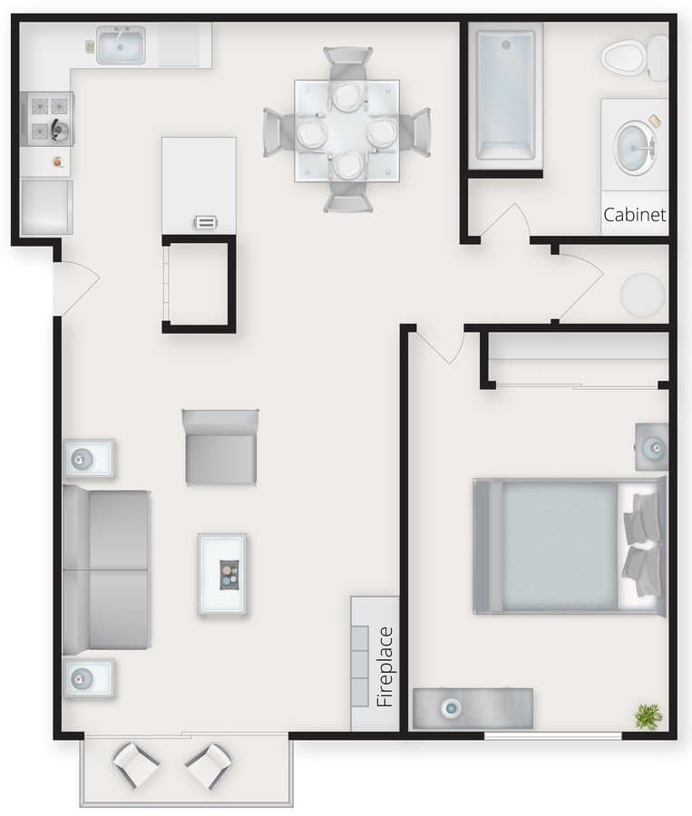 Unit C218 C218 floor plan