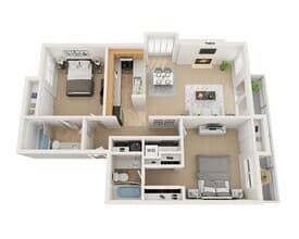 Plan B2 A8 floor plan