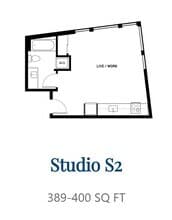 Studio S2 406 floor plan