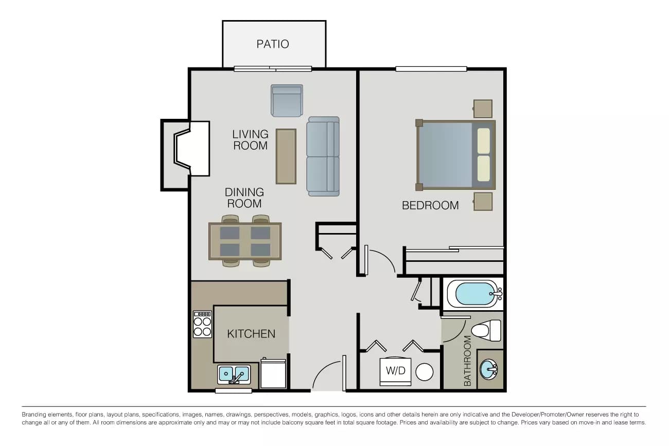 Unit 09F 09F floor plan