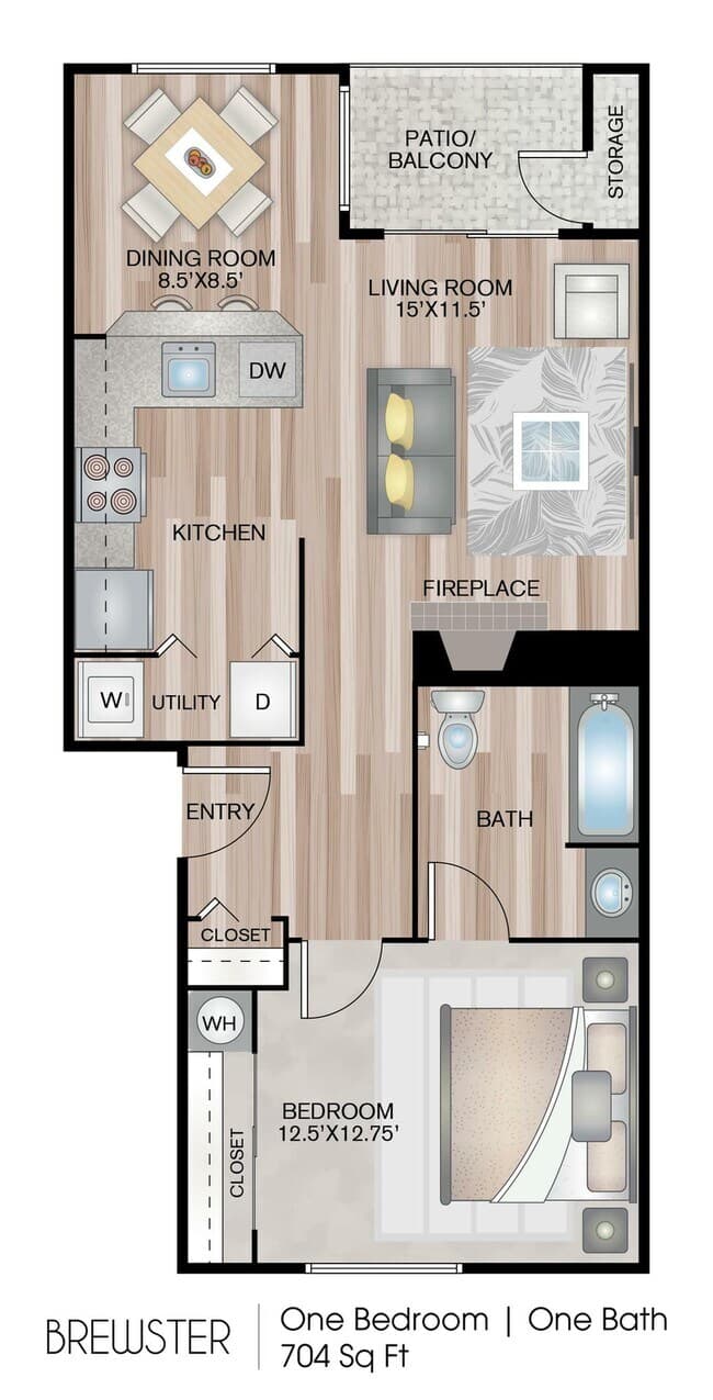 Brewster 01-D08 floor plan