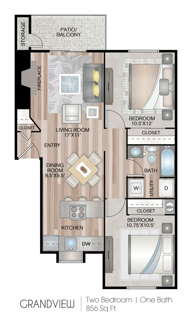 Grandview 01-J12 floor plan
