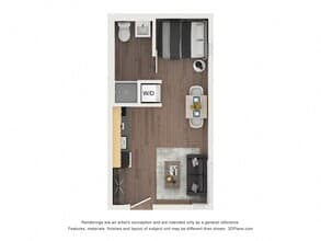 Thomas Studio 903 floor plan
