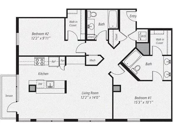 B14 00E-1502 floor plan