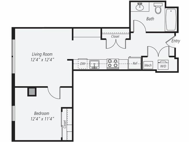 A18P 00E-609 floor plan