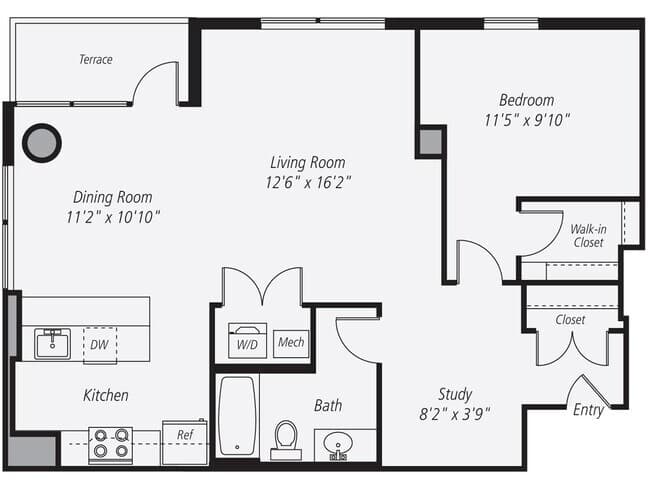 A23 00W-751 floor plan
