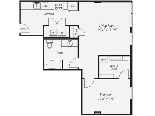 A3 00W-1162 floor plan