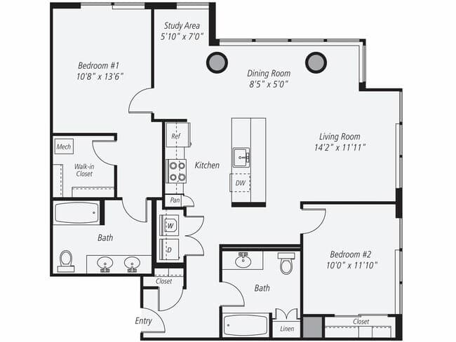 B14 00E-502 floor plan