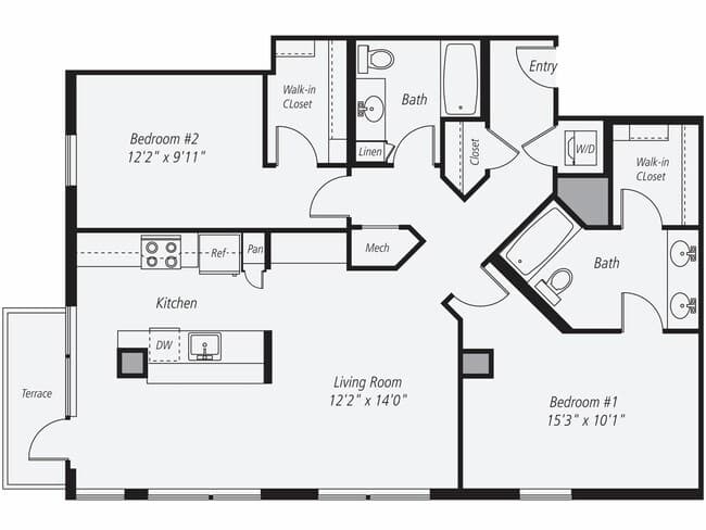 B9 00E-1410 floor plan