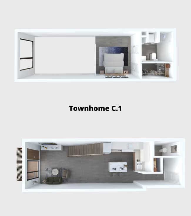 Townhome C.1 104 floor plan