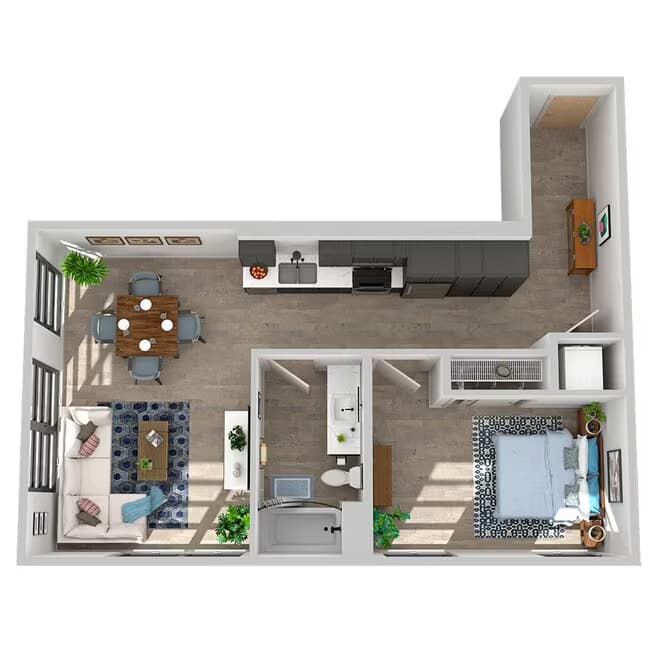 1x1O-14M MFTE 2401 floor plan