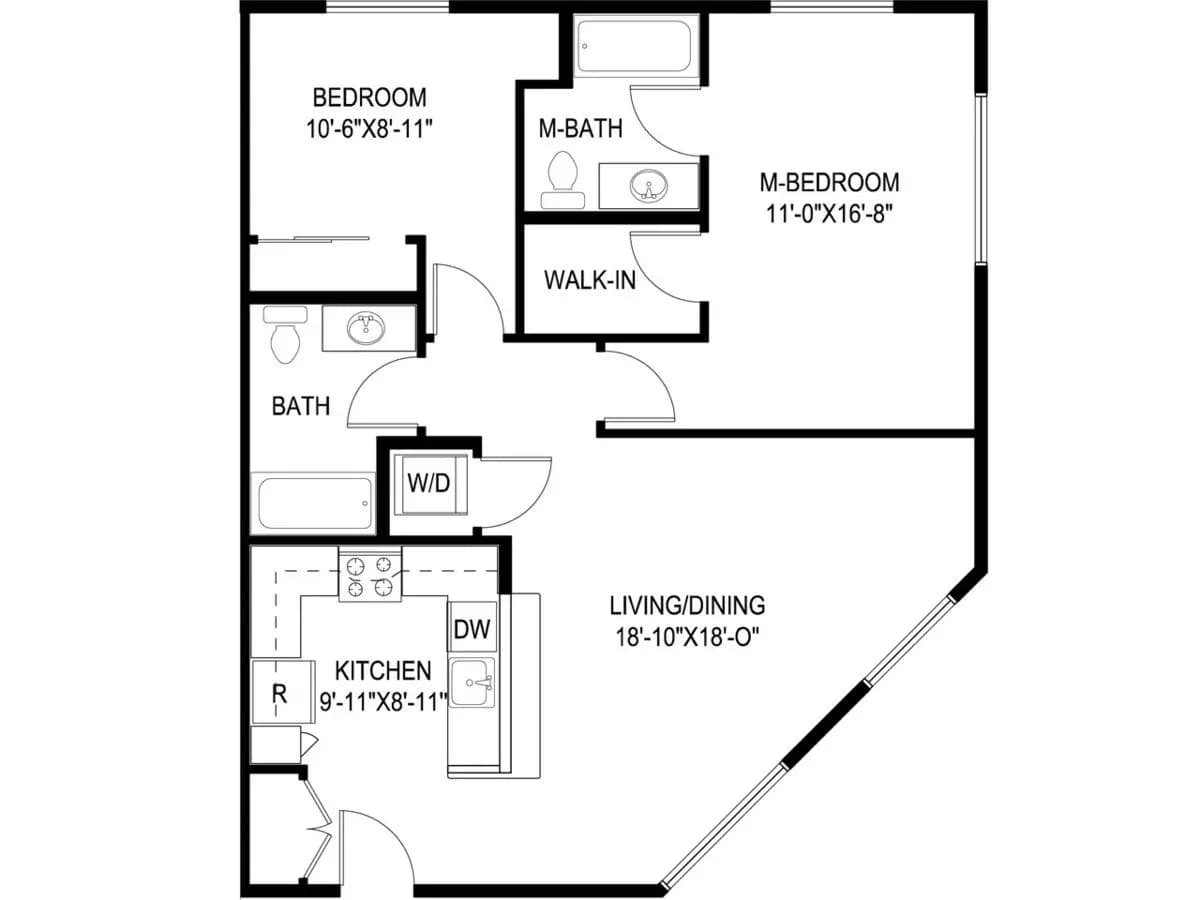 B13 00N-638 floor plan