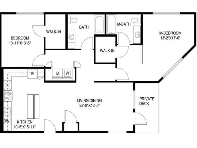 B10 00N-932 floor plan