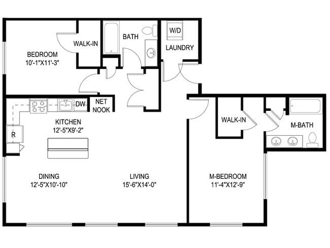 B9 00N-944 floor plan