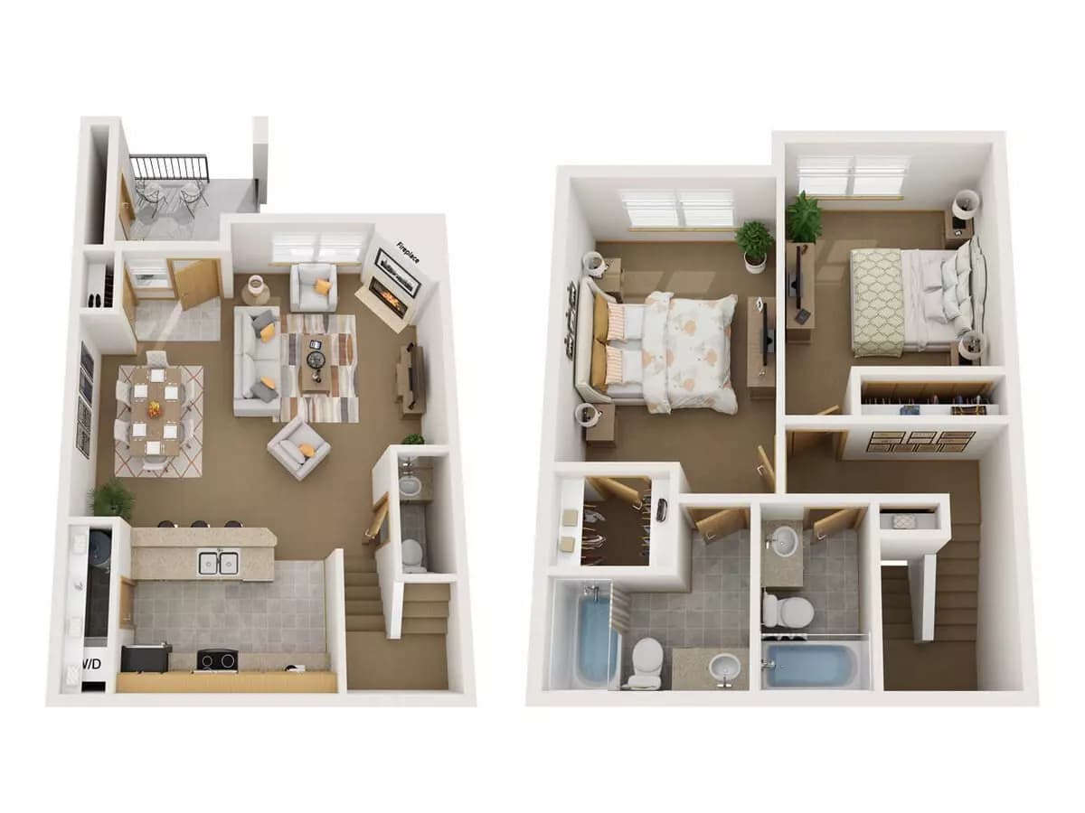 2x2 101 floor plan