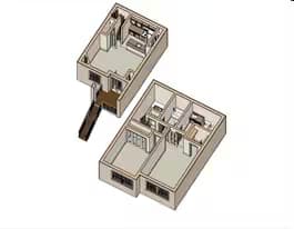 2x2.5 Townhome 205 floor plan