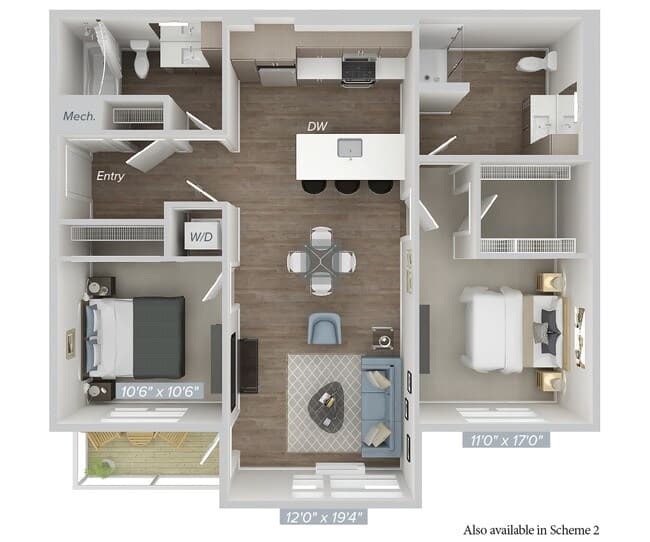 B10 00G-G308 floor plan