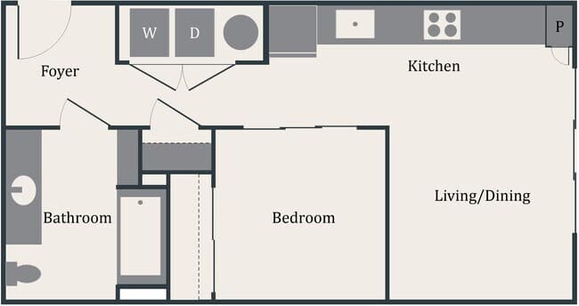 Kandel ADA S105 floor plan