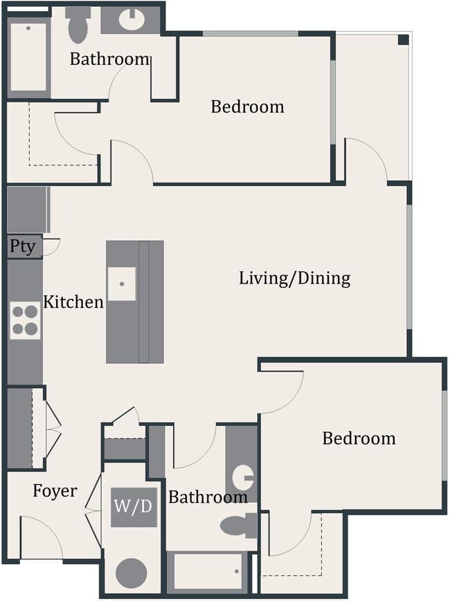 Wright J301 floor plan
